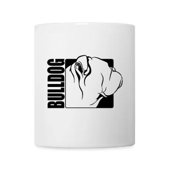 Bulldog Profile Dogs Dog Wilsigns - Mug - white - Front