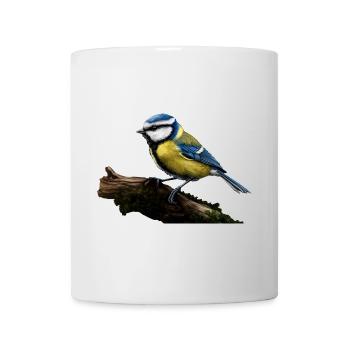 Blaumeise - Tasse - Weiß - Vorne
