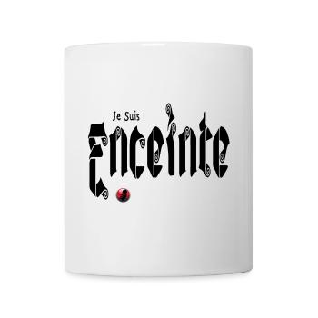 Je suis Enceinte Bébé Grossesse - Mug blanc - blanc - Devant