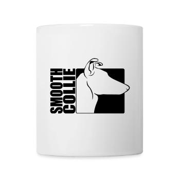 Smooth Collie Profil Hunde Hund Wilsigns - Tasse - Weiß - Vorne