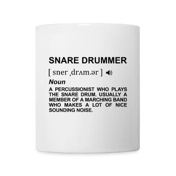 Drummer Dictionary - Mug - white - Front