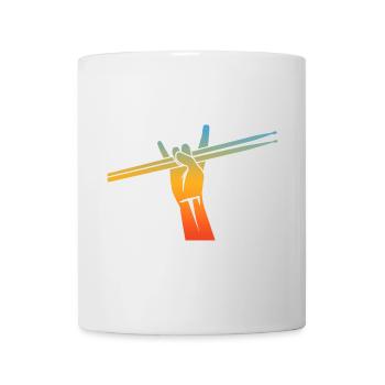 Drummers Drumsticks - Mug - white - Front