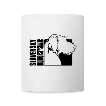 Slovensky Hrubosrsty Stavac Profil Chiens Wilsigns - Mug blanc - blanc - Devant