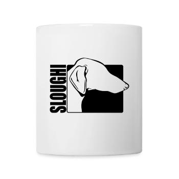 Sloughi Profil Hunde Hund Windhunde Wilsigns - Tasse - Weiß - Vorne