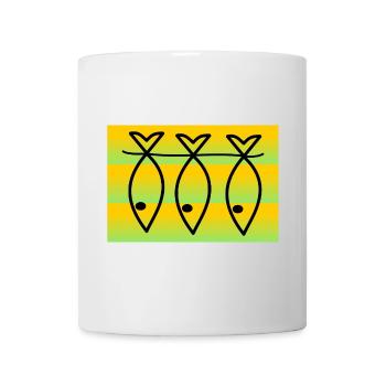 SARDINE. FISH. APRIL FOOL. EASTER. SEA - Mug - white - Front