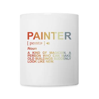 Begriff Maler Lackierer - Tasse - Weiß - Vorne