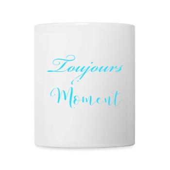 c'est toujours le bon moment - Mug blanc - blanc - Devant