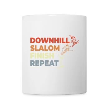 Skiing - Mug - white - Front