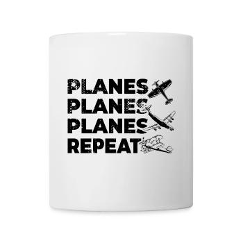 Planespotter Spruch - Tasse - Weiß - Vorne