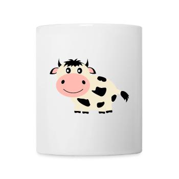 Kuh - Tasse - Weiß - Vorne