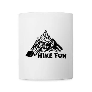 Plaisir de la randonnée [Noir] - Mug blanc - blanc - Devant