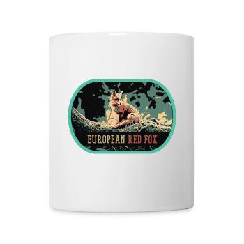 Illustration European Red Fox, Wild Beauty - Mug - white - Front