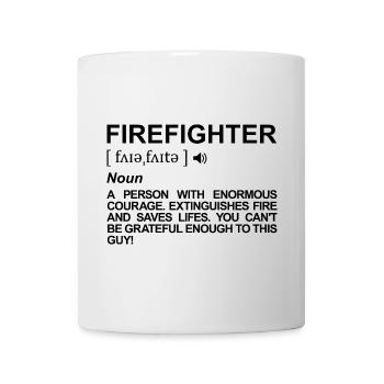 Firefighter Meaning - Mug - white - Front