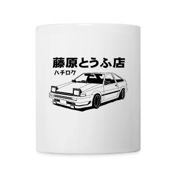 Initial D Sprinter Trueno AE86 - Tasse - Weiß - Vorne