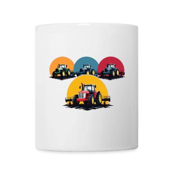 Bauer Traktor - Tasse - Weiß - Vorne