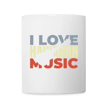 Musique hawaïenne - Mug blanc - blanc - Devant