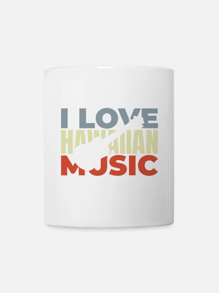 Hawaii Musik - Tasse - Weiß