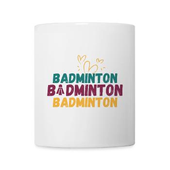 Badminton Badminton Badminton - Tasse - Weiß - Vorne