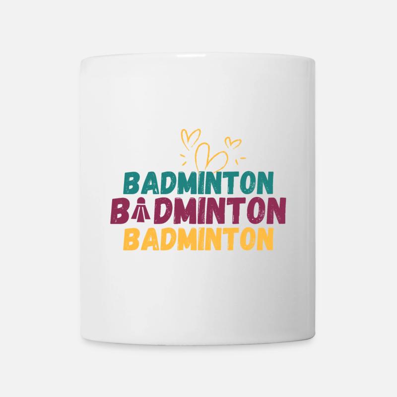 Badminton Badminton Badminton - Mug - white