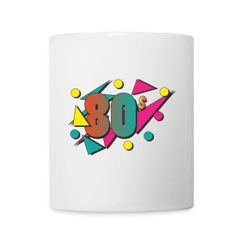 Les années 80 - Mug blanc - blanc - Devant