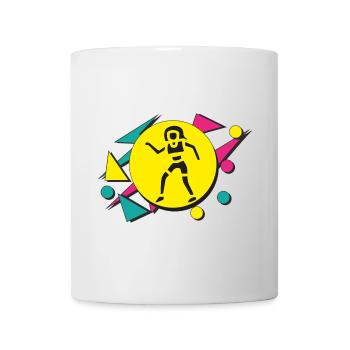 danseur des années 80 - Mug blanc - blanc - Devant