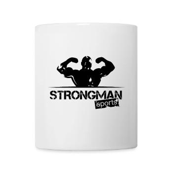 Strongman Sport Logo Symbole Musculation Fitness - Mug blanc - blanc - Devant