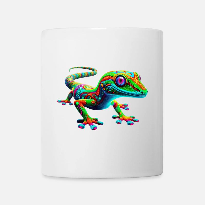 Gecko - Mug blanc - blanc