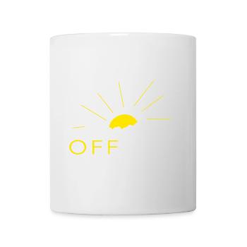offline berge wandern trekking sport bergsport - Tasse - Weiß - Vorne