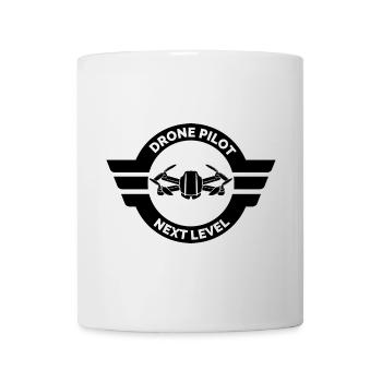 drone pilot racing Drohnenpilot Symbol Fliegerei - Tasse - Weiß - Vorne
