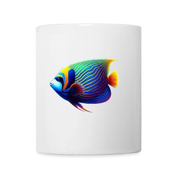 Kaiser-Engelsfisch - Tasse - Weiß - Vorne