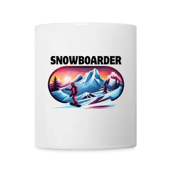 skiing, snowboarding, ski resort, snowboarder - Mug - white - Front