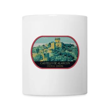 Château d'Alarcon: Féerie Espagnole - Mug blanc - blanc - Devant