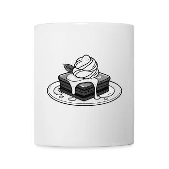 Brownie chaud - Mug blanc - blanc - Devant