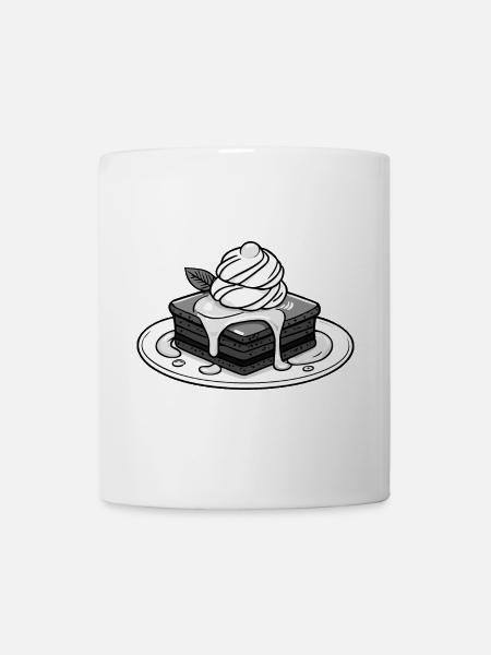 Hot Brownie - Tasse - Weiß