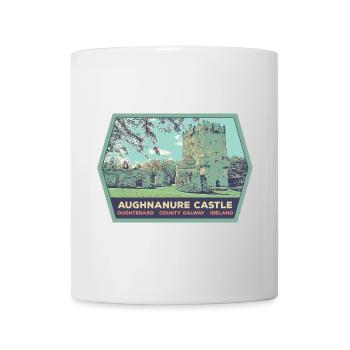 Aughnanur Castle, Oughterard in Irland - Tasse - Weiß - Vorne