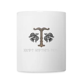 Ordre Odiniste Grande Armée Païenne - Mug blanc - blanc - Devant
