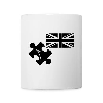 Puzzle John Spilsbury - Mug blanc - blanc - Devant