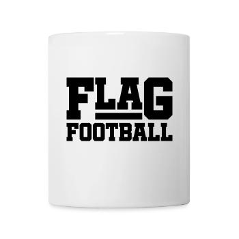 Flag Football - Mug blanc - blanc - Devant
