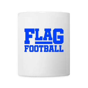 Flag Football Players Players - Mug - white - Front