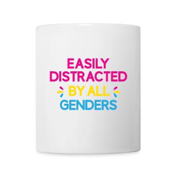 LGBT Pride Month - Easily Distracted By All Gender - Mug - white - Front