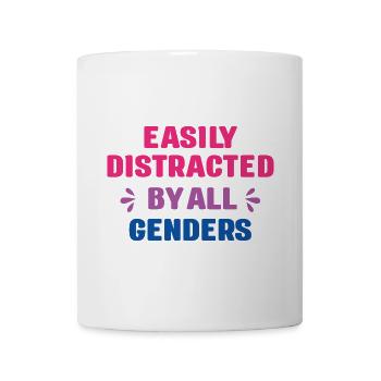 LGBT Pride Month - Easily Distracted By All Gender - Mug - white - Front