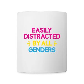 LGBT Pride Month - Easily Distracted By All Gender - Mug - white - Front