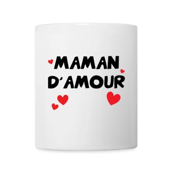 Maman d'Amour - Mother's Day - Mug - white - Front