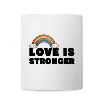 Love is stronger. LGBT - Mug - white - Front