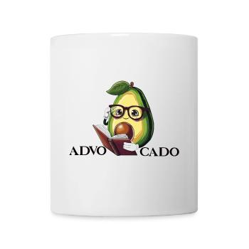 Advocado – Funny Avocado Word Game - Mug - white - Front