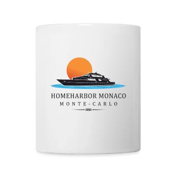 Port d’attache Monaco - Mug blanc - blanc - Devant