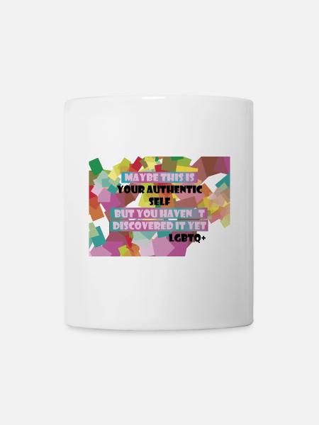 Qui suis-je ? LGBTQ+ ? - Mug blanc - blanc