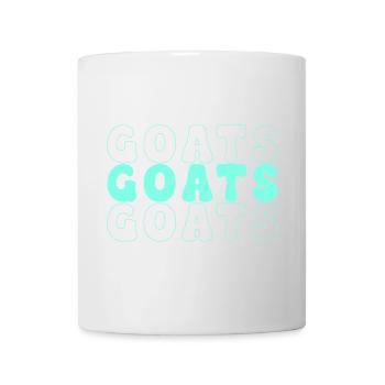 Ziegen - Tasse - Weiß - Vorne
