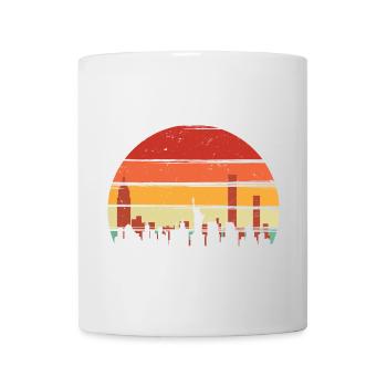 Sunset Skyline Echo - Mug - white - Front