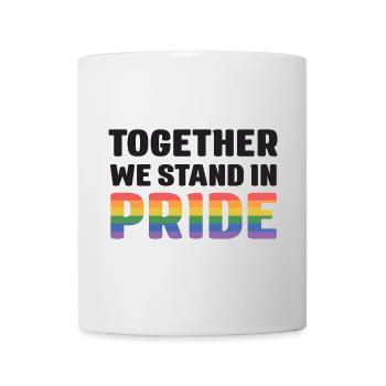 LGBT Pride Month - Together We Stand in Pride - Mug - white - Front